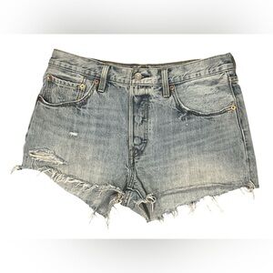 2 for $25 Women’s Levi 501 cutoff shorts / jorts / booty shorts size 33”